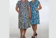 Халат женский из кулирки М-69 (р. 40-70)