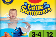HUGGIES Трусики-подгузники для плавания Хаггис (3-4) 12шт