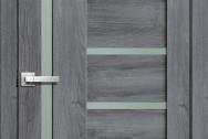 ПО 900 L 17 Fly Doors микрофлекс Дуб стоунвуд 3 D стекло мателюкс