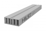 Лага алюминиевая HILST JOIST SLIM 50*20*4000мм (укладка 0, 7м)