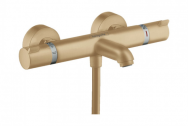 Смеситель для ванны и душа Hansgrohe Ecostat Comfort (13114140) бронза шлифованн