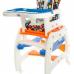 Стульчик для кормления трансформер ForKiddy Active Comfort Blue-Orange 3 в 1
