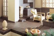 Клинкерная плитка напольная Natural Brown Duro Paradyz 300х300/8. 5 мм