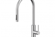 Смеситель для кухни Paulmark Senso (Se215180-BS) брашированная сталь