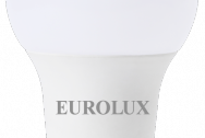 Лампа светодиодная EUROLUX LL-E-A60-7W-230-2, 7K-E27