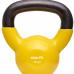Гиря виниловая StarFit DB-401, желтая, 4 кг