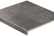 Клинкерные ступени для лестницы прямоугольные (9430) Zoe 973 anthracite Stroeher