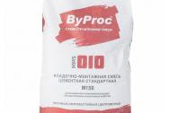 Смесь кладочная цементная стандартная ByProc 25 кг
