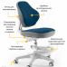 Детское кресло ErgoKids GT Y-405 DB ortopedic - обивка темно-синяя однотонная