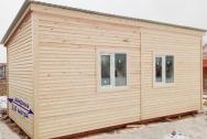 «ПромСнаб» Дачный домик 6х3 м с односкатной крышей
