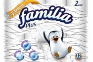 HAYAT "Familia Plus" Туалетная бумага белая двухслойная, 12 шт
