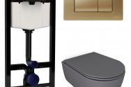 KIT VSMG 7334GM Slim P1 Комплект инсталляции 4 в 1, WINNER S BLOCK VS0853202, ун