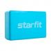 Блок для йоги StarFit Core YB-200 EVA, синий пастель