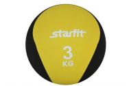 Медбол StarFit PRO GB-702 3 кг желтый