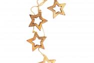 Гирлянда подвесная EnjoyMe Wooden Stars, 4 шт.