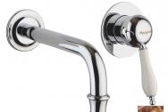 Смеситель для раковины Margaroli Classica RU1002AA01BR с внутренней частью, брон