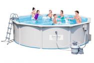 Стальной бассейн Bestway 56384 Hydrium Pool Set (460х120см)
