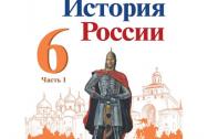 Арсентьев. История России 6 класс. Учебник. Часть № 1