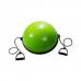 Балансировочная платформа StarFit BOSU GB-501 с эспандерами, с насосом, зеленая