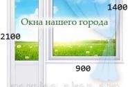 Балконный блок (Дверь + окно)