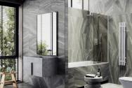 Шторка на ванну Maybah Glass MGV-70-1ш в широком профиле
