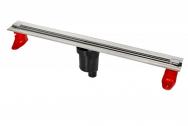 Желоб водосток Berges Super Slim SUPER Slim 700 (090053) хром матовый