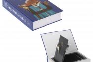 Шкатулка-книга с замком "Три мушкетера", 15. 5x21. 5x4 см