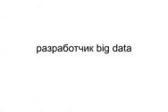 Разработчик big data