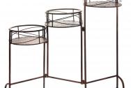 Подставка для цветов, 78x65x23 см, металл