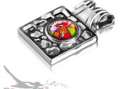 Подвес с эмалью Pebble от Богини Апаты