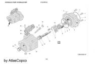 Ремонт гидронасоса Atlas Copco 5540804300.