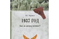 1937 год. Был ли заговор военных? Черушев Н. С.