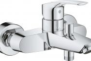 Grohe Eurosmart 33300003 Смеситель для ванны с изливом, цвет: хром