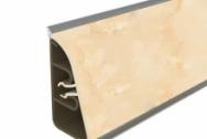 Плинтус для столешницы Thermoplast AP740 Цвет 1217 Оникс серый 3 м