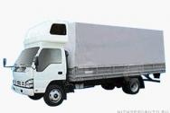 Автофургон Isuzu NPR 75 LL с надкабинным спальником