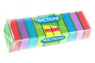 НХК ЧИСТЮЛЯ MAXI губка поролоновая с чистящим абразивным слоем 64*96*27 (прямоуг