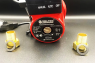 Компактный повысительный насос Valfex VPA 15-90 с гайками RS12/9G