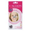 Полоски для удаления жирного блеска с лица L'Action Charcoal Sebum Pathes