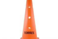 Конус тренировочный Torres TR1011, 46х21. 5х21. 5 см, 13 отв, 2. 5 см, мягкий
