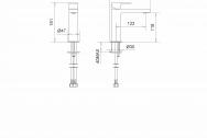 Migliore Tenesi 25415 Смеситель для раковины, хром