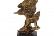 Фигурка декоративная "Волк", 25 см