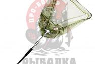 Подсак рыболовный CE треугольный, алюм. Каркас, сетка из нитки - CE-318060