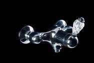 Смеситель для душа Boheme Crystal (264-CRST) хром